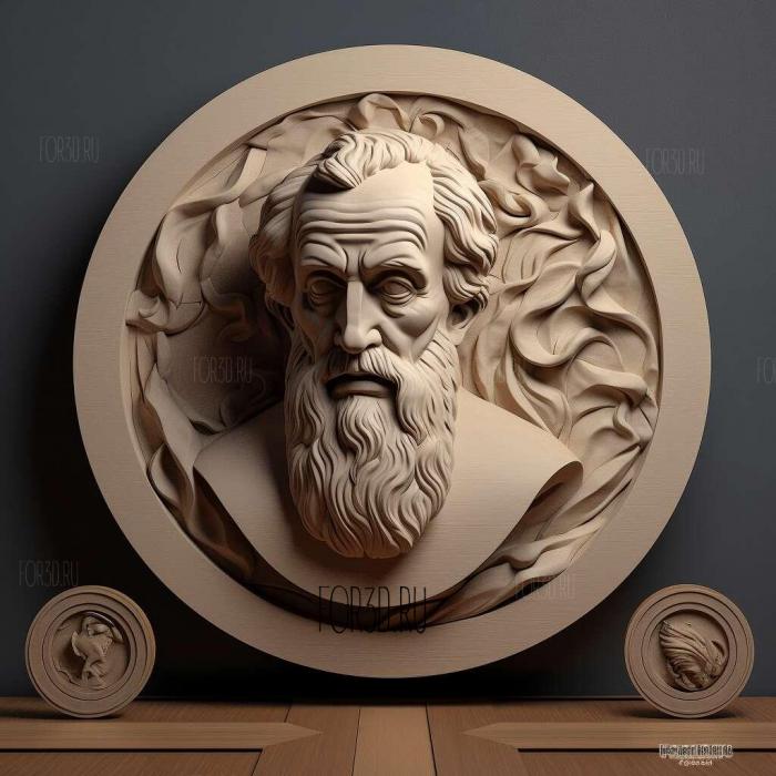 Sophocles 3 stl model for CNC